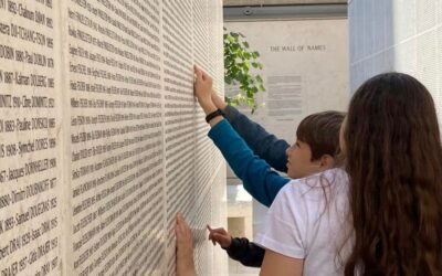 Au Mémorial de la Shoah