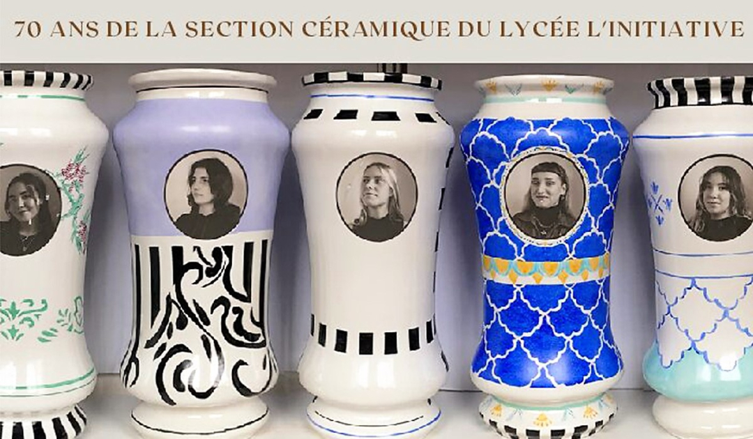 Exposition « 70 ans de Céramique au lycée l’Initiative »