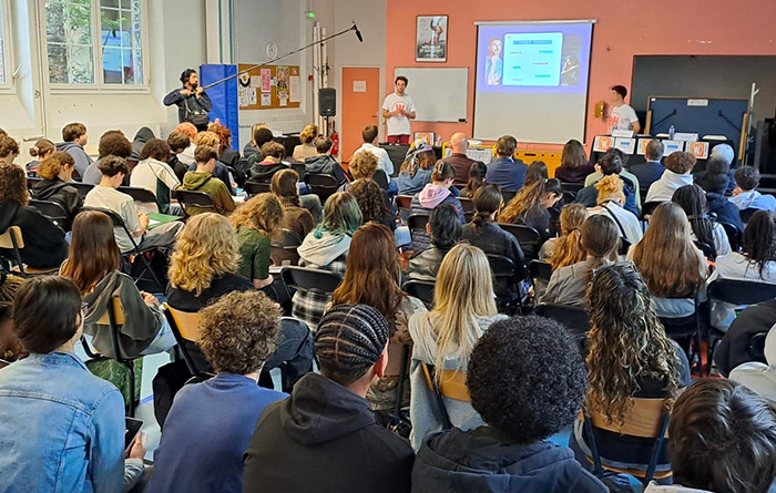 Sensibilisation à la pornographie au lycée l’Initiative