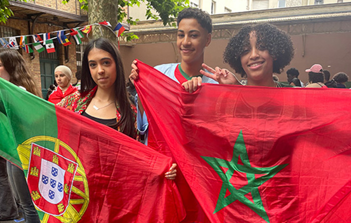 La diversité célébrée par les élèves du groupe scolaire La Madone