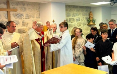 Inauguration d’une chapelle
