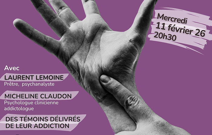 11 fév. 2026 : soirée « Accros anonymes, sortir ensemble des addictions »