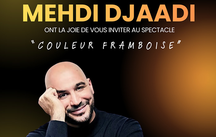 17 avril 2026 : spectacle de Mehdi Djaadi