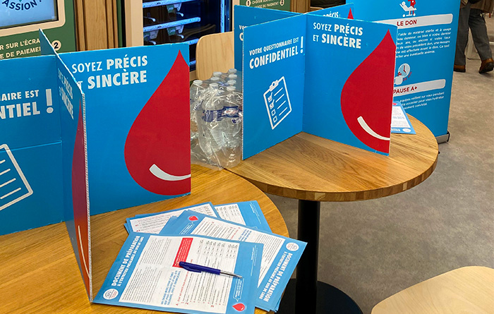 Succès total pour la collecte de sang à Rocroy Saint-Vincent de Paul !