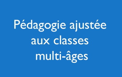 15 janv. 2027 : Du simple niveau à la classe multi-âges