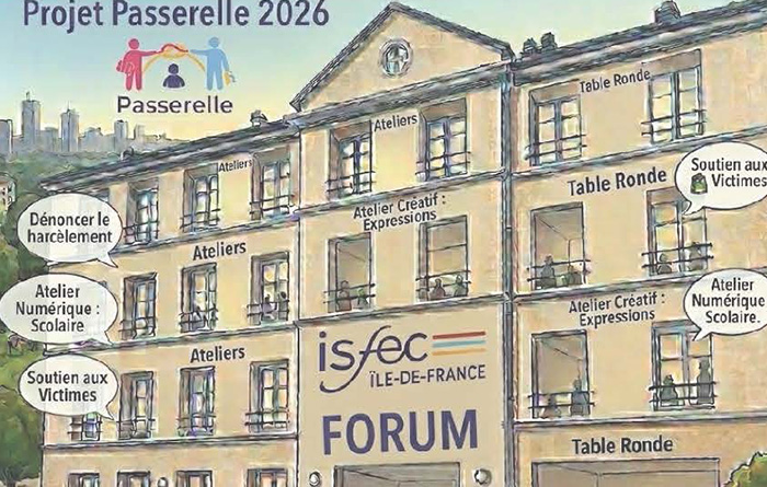 10 juin 2026 : Journée de lutte contre le harcèlement scolaire organisée par l’Isfec – Île-de-France